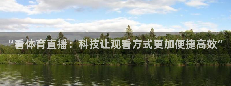 “看体育直播：科技让观看方式更加便捷高效”
